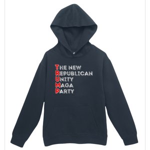 Trump Unity Party Maha Maga Sequel Winner 2024 Urban Pullover Hoodie