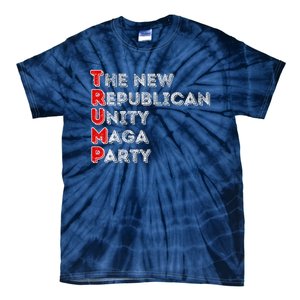 Trump Unity Party Maha Maga Sequel Winner 2024 Tie-Dye T-Shirt