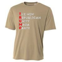 Trump Unity Party Maha Maga Sequel Winner 2024 Cooling Performance Crew T-Shirt