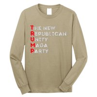 Trump Unity Party Maha Maga Sequel Winner 2024 Long Sleeve Shirt