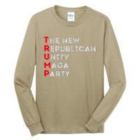 Trump Unity Party Maha Maga Sequel Winner 2024 Tall Long Sleeve T-Shirt