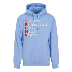 Trump Unity Party Maha Maga Sequel Winner 2024 Unisex Surf Hoodie