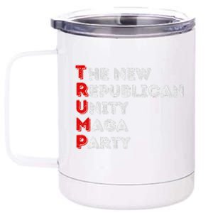 Trump Unity Party Maha Maga Sequel Winner 2024 12 oz Stainless Steel Tumbler Cup