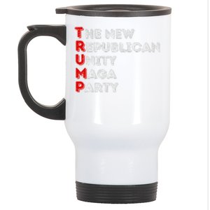 Trump Unity Party Maha Maga Sequel Winner 2024 Stainless Steel Travel Mug