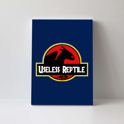 Toothless Useless Reptile Canvas