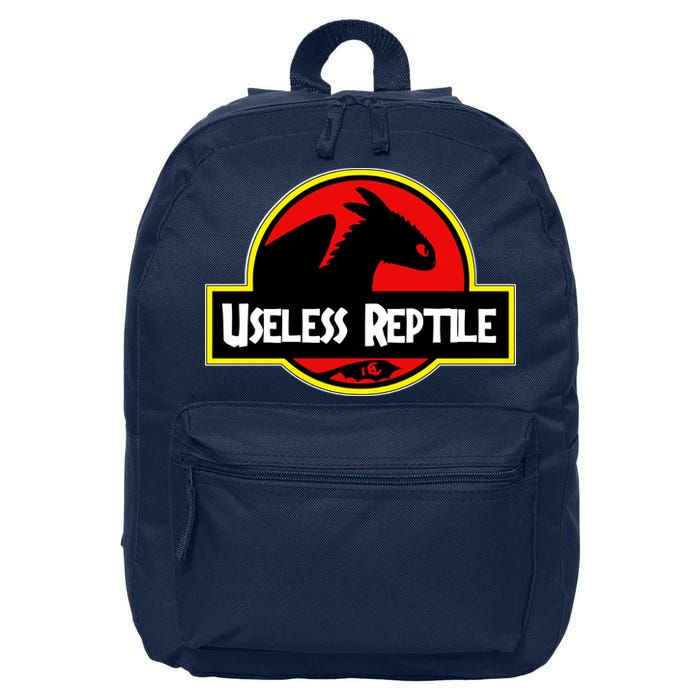 Toothless Useless Reptile 16 in Basic Backpack