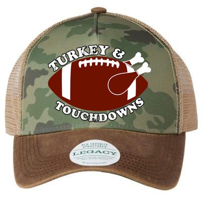 Turkey And Touchdowns Legacy Tie Dye Trucker Hat