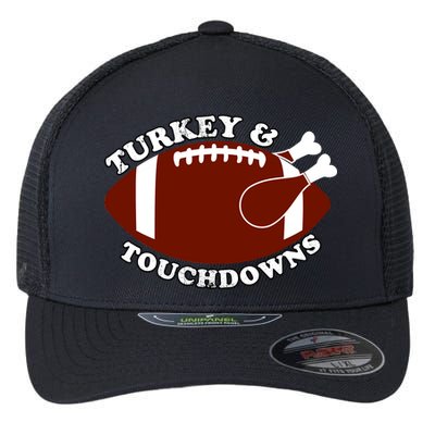 Turkey And Touchdowns Flexfit Unipanel Trucker Cap