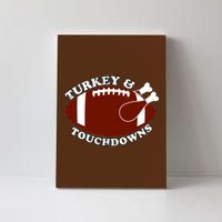 Turkey And Touchdowns Canvas