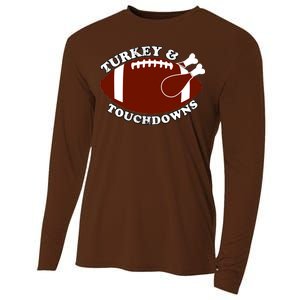 Turkey And Touchdowns Cooling Performance Long Sleeve Crew