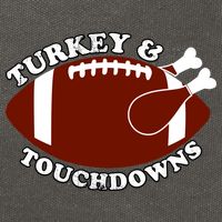 Turkey And Touchdowns Cotton Canvas Backpack