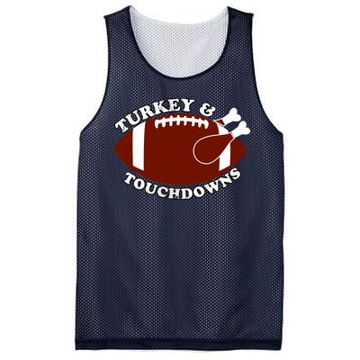 Turkey And Touchdowns Mesh Reversible Basketball Jersey Tank