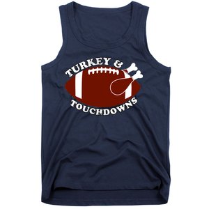 Turkey And Touchdowns Tank Top