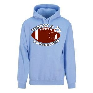 Turkey And Touchdowns Unisex Surf Hoodie