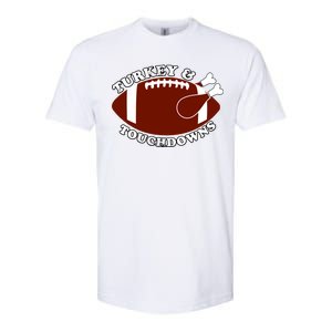 Turkey And Touchdowns Softstyle CVC T-Shirt