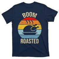 Turkey Boom Roasted Vintage Funny Holiday T-Shirt