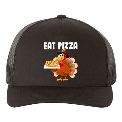 Turkey Eat Pizza Funny Yupoong Adult 5-Panel Trucker Hat