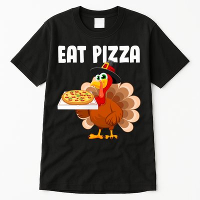 Turkey Eat Pizza Funny Tall T-Shirt