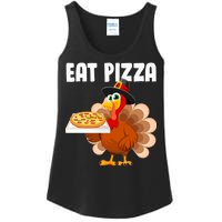 Turkey Eat Pizza Funny Ladies Essential Tank