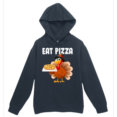 Turkey Eat Pizza Funny Urban Pullover Hoodie