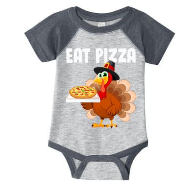 Turkey Eat Pizza Funny Infant Baby Jersey Bodysuit