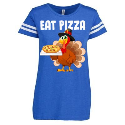 Turkey Eat Pizza Funny Enza Ladies Jersey Football T-Shirt