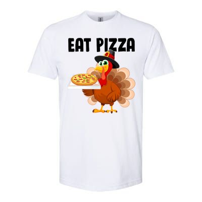 Turkey Eat Pizza Funny Softstyle® CVC T-Shirt