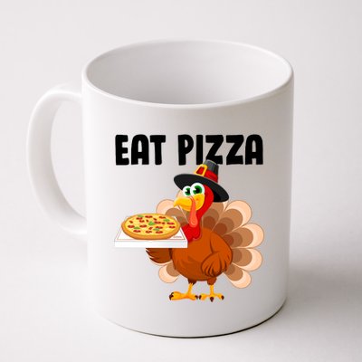 Turkey Eat Pizza Funny Coffee Mug