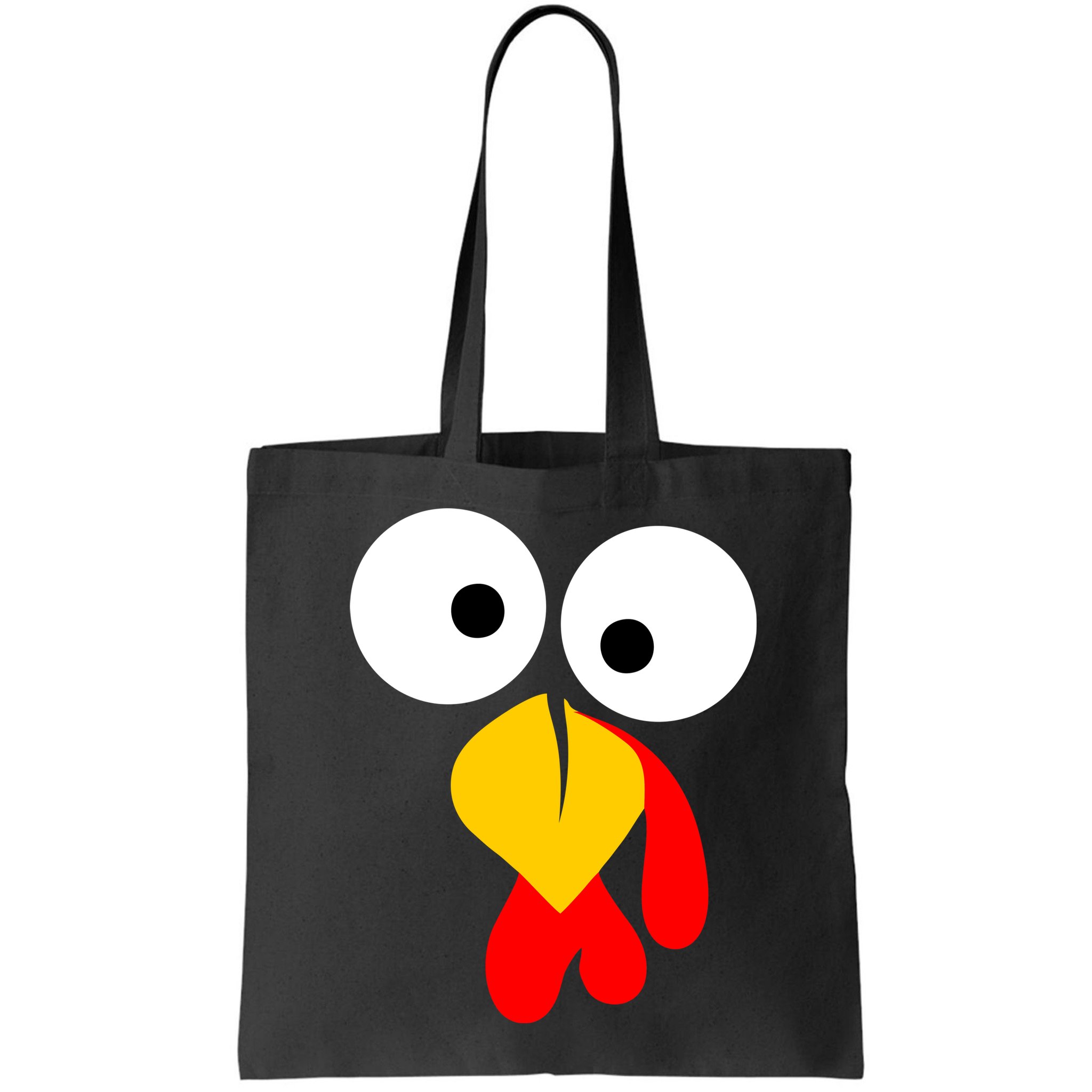 Turkey Face Funny Thanksgiving Day Bag