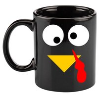 Turkey Face Gobble Thanksgiving 11oz C Handle Ceramic Mug