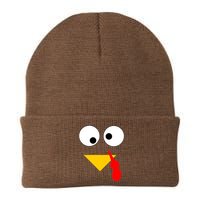 Turkey Face Gobble Thanksgiving Knit Cap Winter Beanie