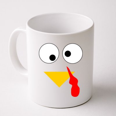 Turkey Face Gobble Thanksgiving Coffee Mug