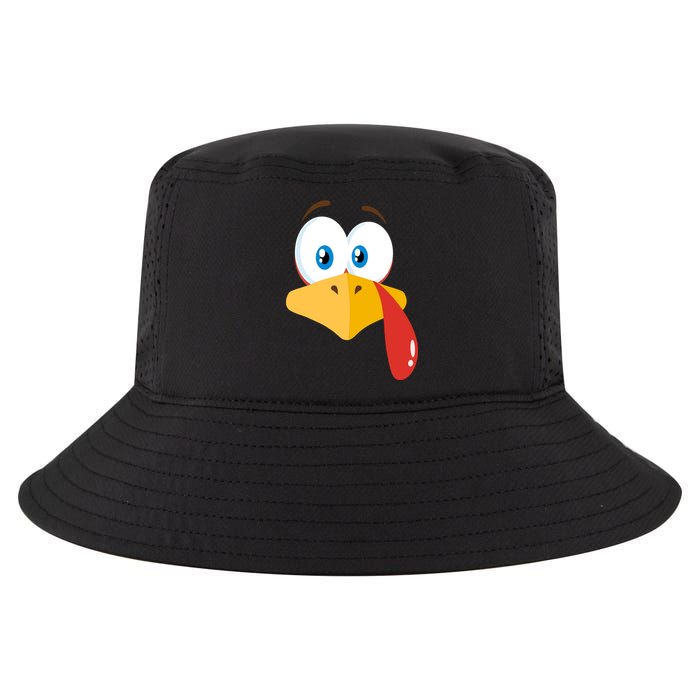 Turkey Face Pilgrim Funny Cute Cool Comfort Performance Bucket Hat