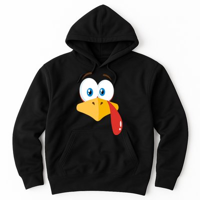 Turkey Face Pilgrim Funny Cute Hoodie