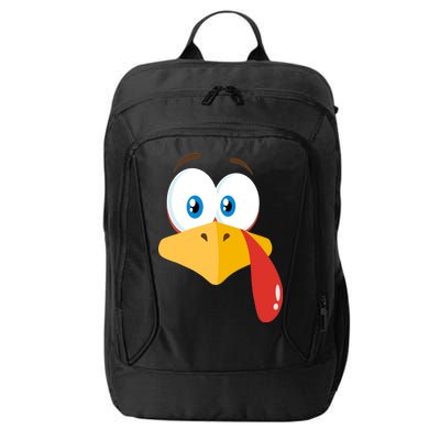 Turkey Face Pilgrim Funny Cute City Backpack