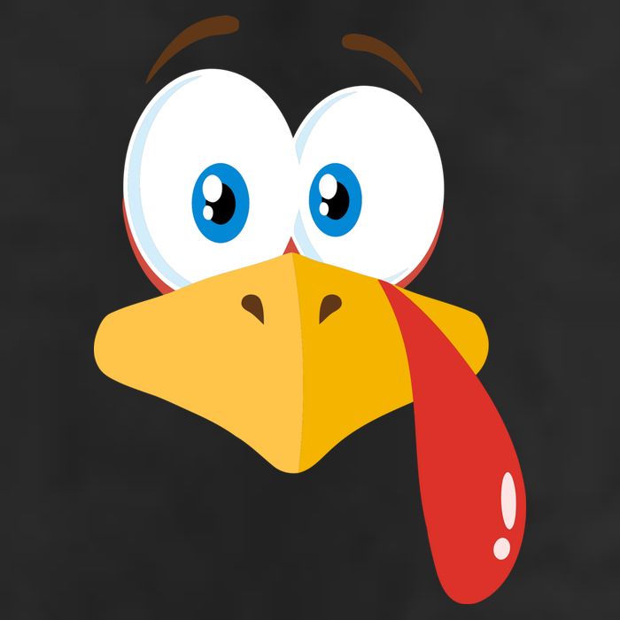 Turkey Face Pilgrim Funny Cute Adult Drive Performance Visor