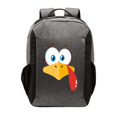 Turkey Face Pilgrim Funny Cute Vector Backpack