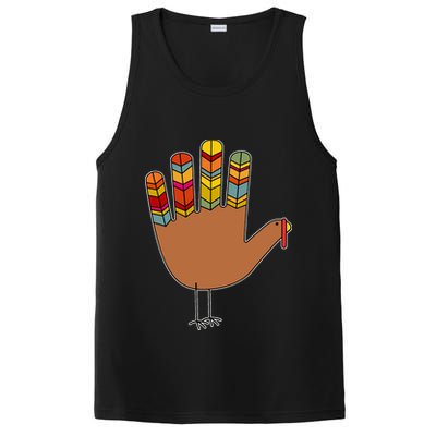 Turkey Hand High Five PosiCharge Competitor Tank