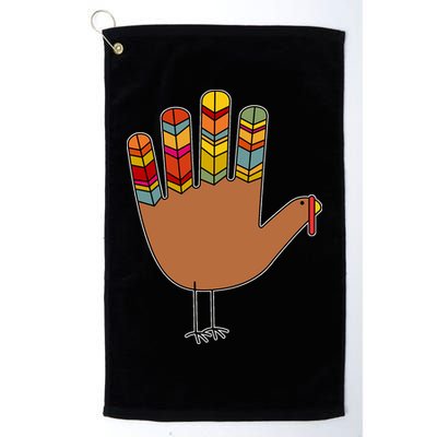 Turkey Hand High Five Golf Towel
