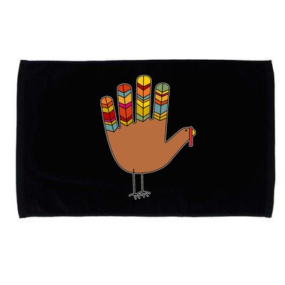 Turkey Hand High Five Microfiber Hand Towel