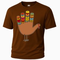 Turkey Hand High Five Cooling Performance Crew T-Shirt