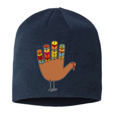 Turkey Hand High Five Sustainable Beanie