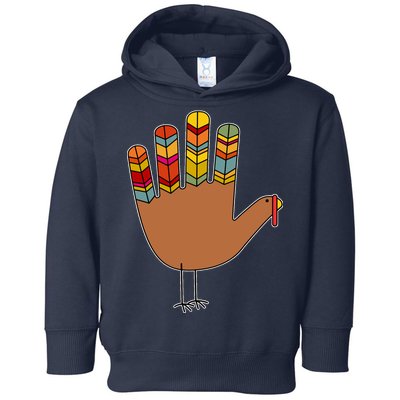 Turkey Hand High Five Toddler Hoodie