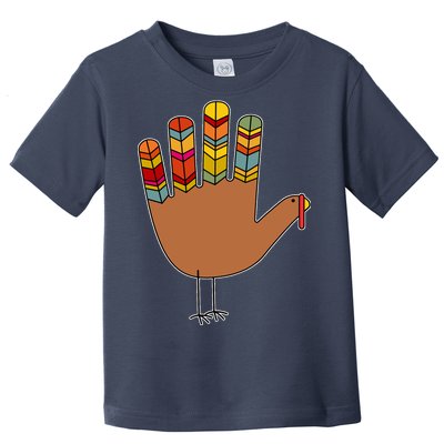 Turkey Hand High Five Toddler T-Shirt