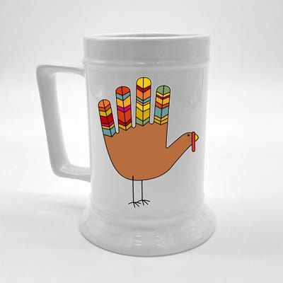 Turkey Hand High Five Beer Stein