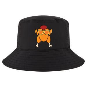 Turkey Head Happy Thanksgiving Day Funny Cool Comfort Performance Bucket Hat