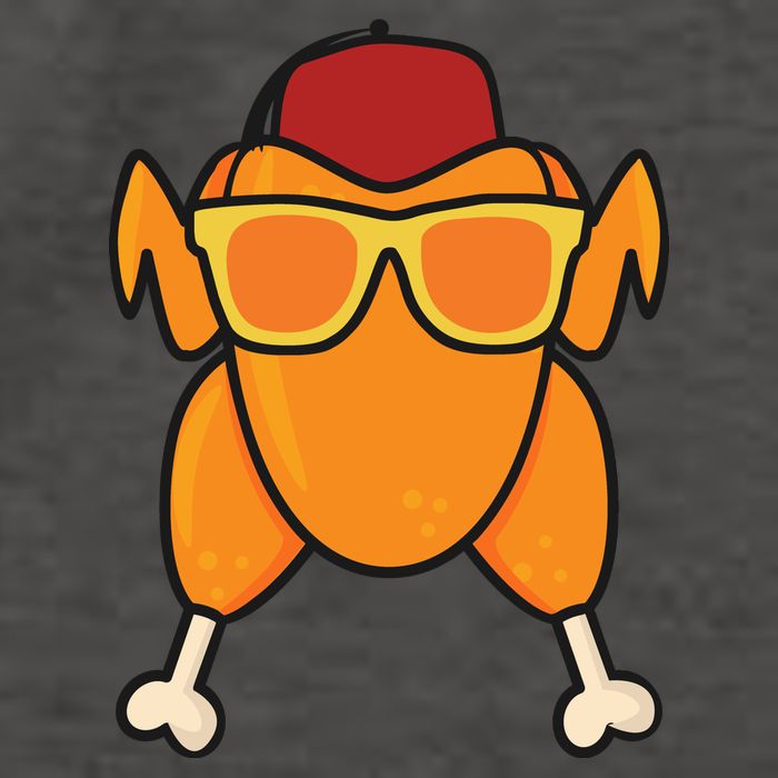 Turkey Head Happy Thanksgiving Day Funny Vector Backpack