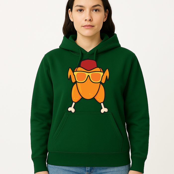 Turkey Head Happy Thanksgiving Day Funny Hoodie