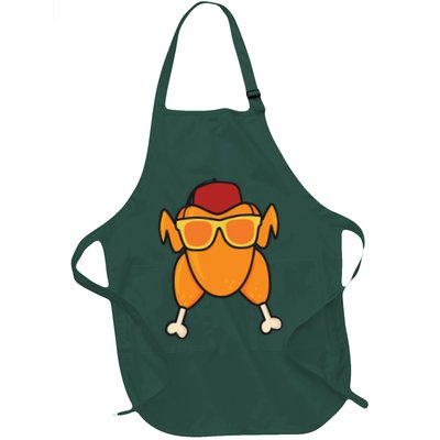 Turkey Head Happy Thanksgiving Day Funny Apron