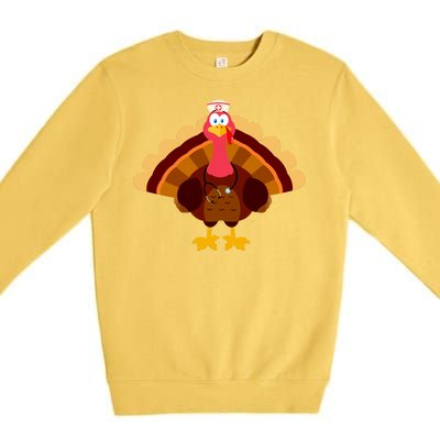 Turkey Nurse Premium Crewneck Sweatshirt